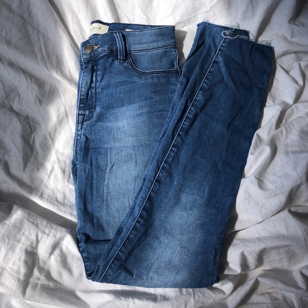 High Wasted Pacsun Ankle Jeggings